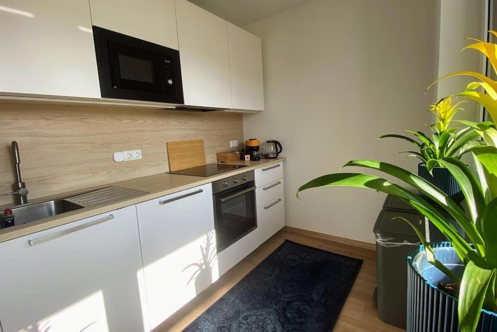 Strahlende Erdgeschoss-Wohnung Im Neubau Naehe Legoland อิคเนนเฮาเซน ภายนอก รูปภาพ